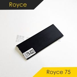 Плинтус - ROYCE 75 / Royce - Royce Плинтус ROYCE 75 - ЧЕРНЫЙ 023 / ПВХ
