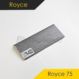 Плинтус - ROYCE 75 / Royce - Royce Плинтус ROYCE 75 - СЕРЕБРО ТЕМНОЕ 022 / ПВХ