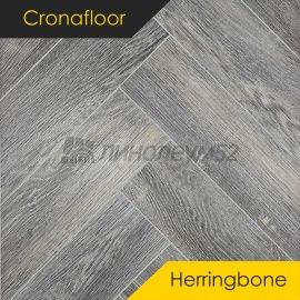 CRONAFLOOR - HERRINGBONE / 640*128*4.5 - Cronafloor (Кронафлор) Кварцвинил - HERRINGBONE / ДУБ БОРДО