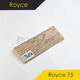 Плинтус - ROYCE 75 / Royce - Royce Плинтус ROYCE 75 - ДУБ ГАЛИФАКС 014 / ПВХ