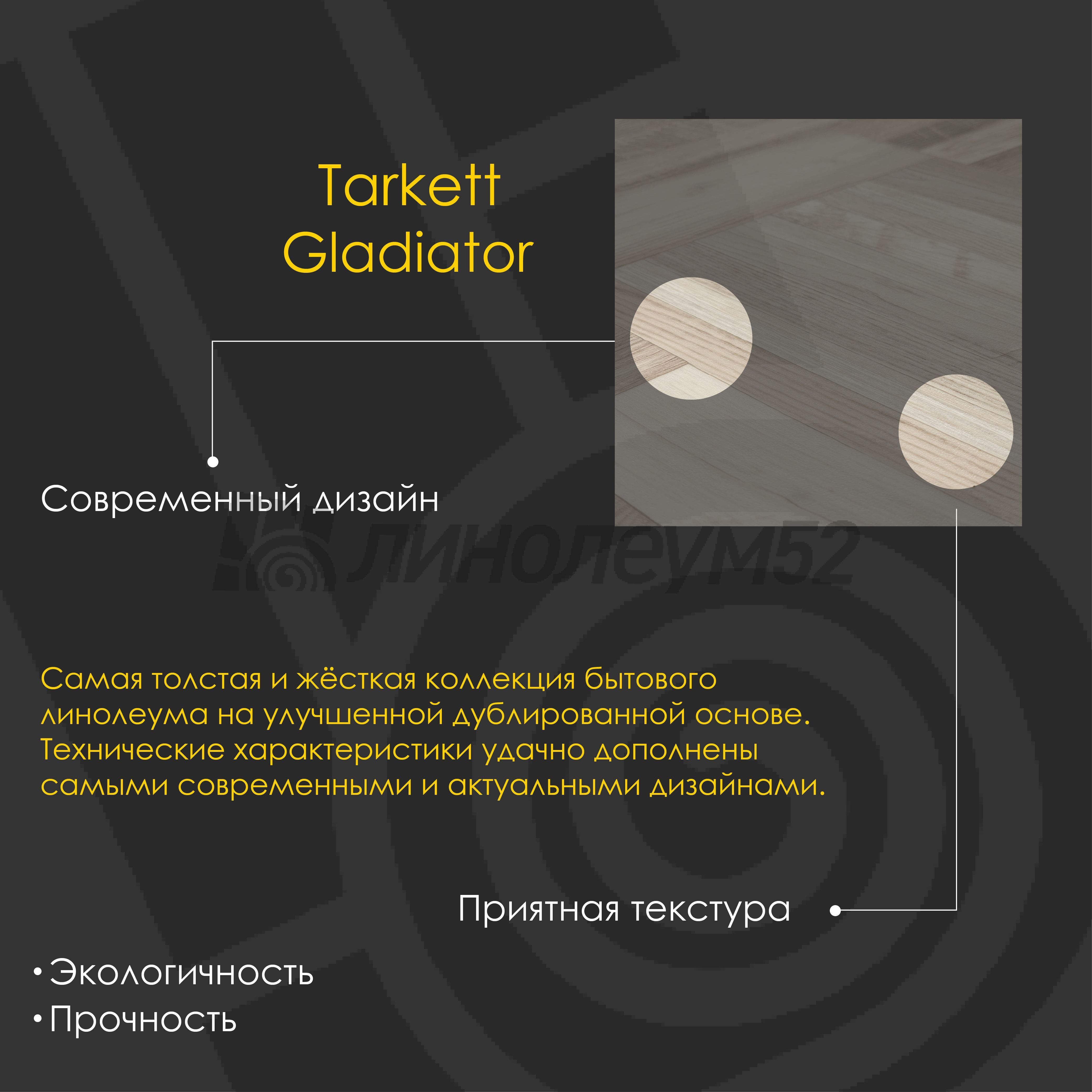 Линолеум - GLADIATOR / Tarkett - Tarkett GLADIATOR - ZITA 2 Дизайн - Tarkett GLADIATOR - ZITA 2