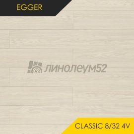 Дизайн - Egger - PRO 2023 Ламинат 8/32 4V - CLASSIC / ДУБ СОРИЯ БЕЛЫЙ EPL177
