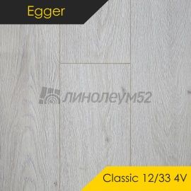 Дизайн - Egger - PRO 2023 Ламинат 12/33 4V - CLASSIC / ДУБ ЧЕЗЕНА БЕЛЫЙ EPL143