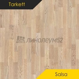 Паркет - SALSA / Tarkett - Tarkett Паркет SALSA - Дуб РОБУСТ БЕЛЫЙ / BRUSH